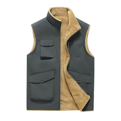 Men's Vest Outdoor Style Multi-Pocket Practical