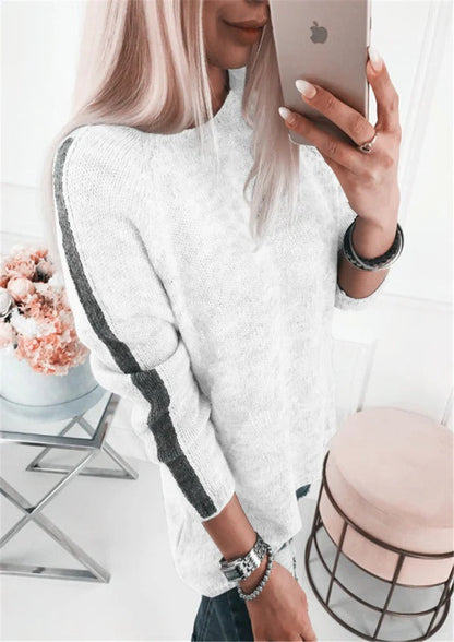Comfortable Women's Clothing | Loose Fit Stripe Pattern Soft Cotton