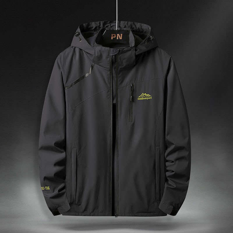 Men's Outdoor Jacket Hooded Sporty
