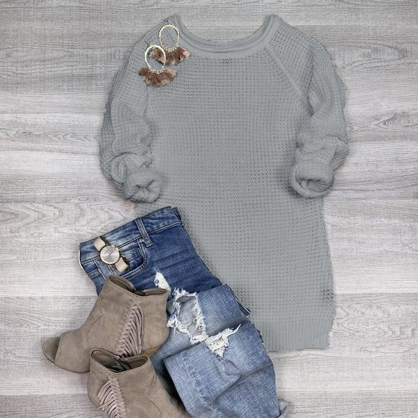 Große Strickpullover Damen Übergröße Bequem Rollkragen