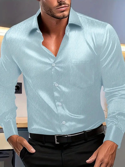 Elegant Dress Slim Fit Silk Lace Collar