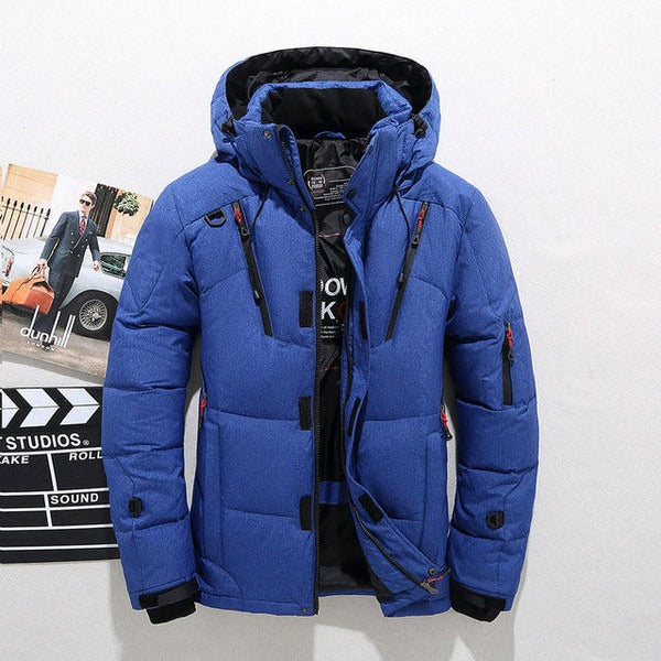 Winterjacke Damen Warm Verstellbar Kapuze - IdealeKleiden
