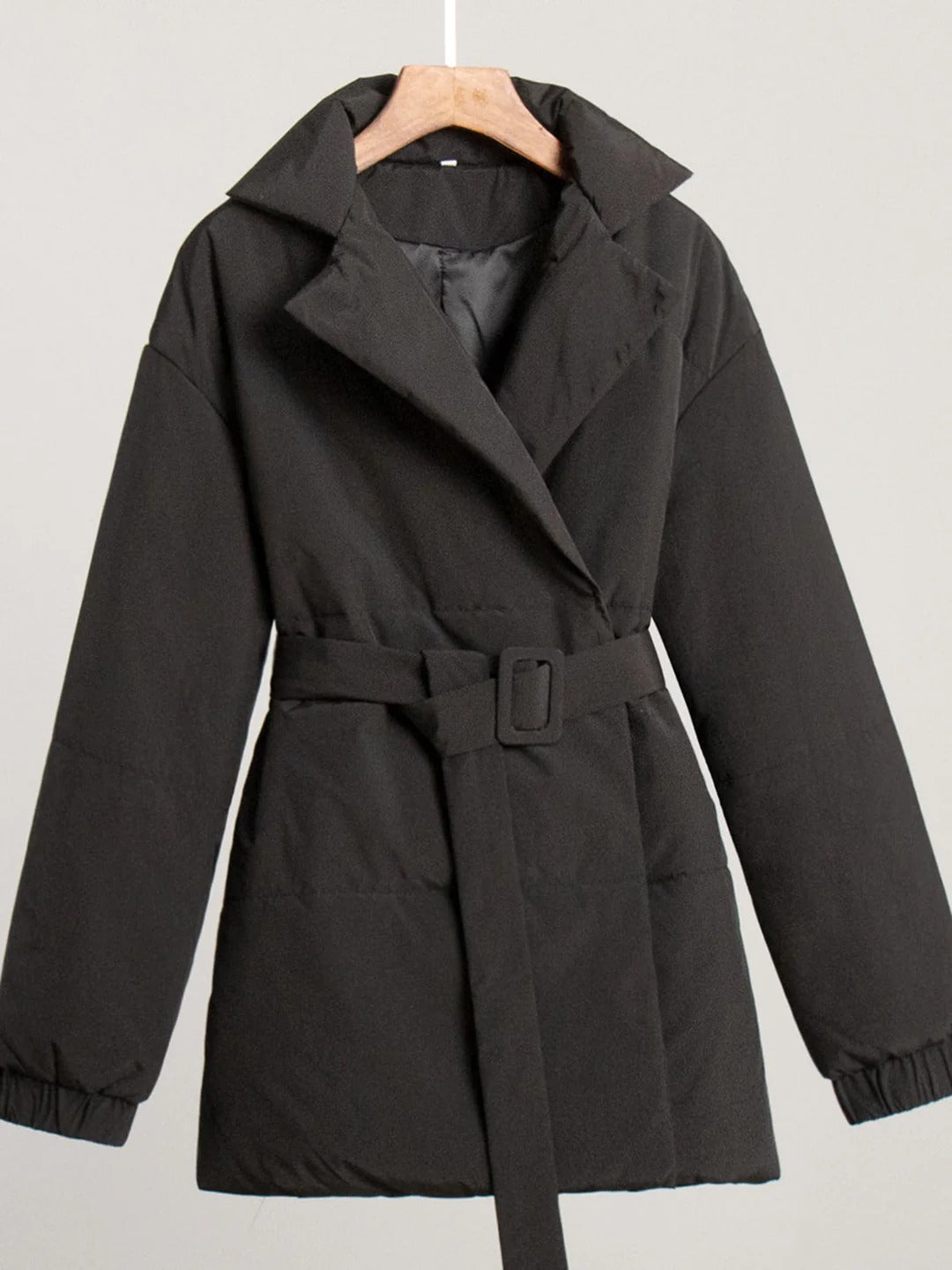 Belt Bags Puffer Jacket Wrap Quilted Winter Jacket