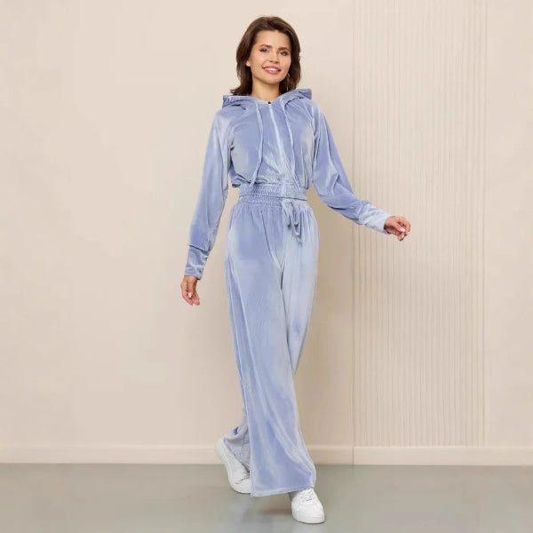 Snuggle Set Fleece Hoodie Sweatpants Comfortable