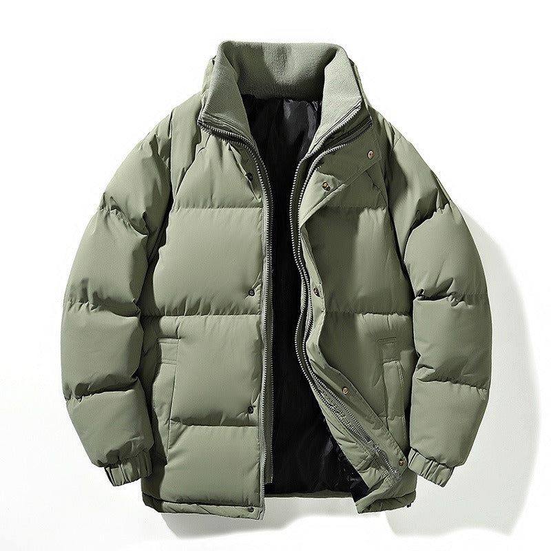 Men's Quilted Jacket Waterproof Warm