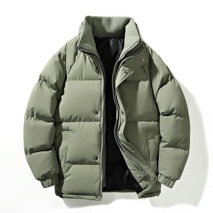 Men's Quilted Jacket Waterproof Warm
