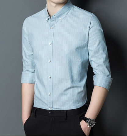 Elegant Men's Slim Fit Stripes