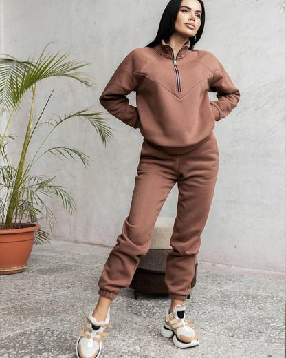 Cuddly Clothing Set Fleece Loose Fit