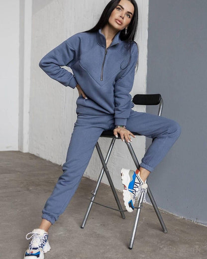 Cuddly Clothing Set Fleece Loose Fit