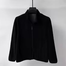 Women's Bow Fleece Jacket Comfortable Warm