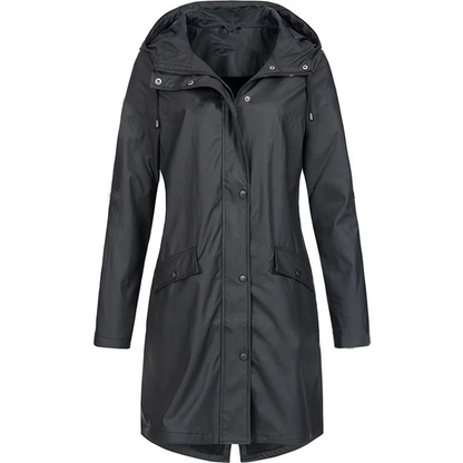 Water-Repellent Rain Jacket Women's Tailored Fit