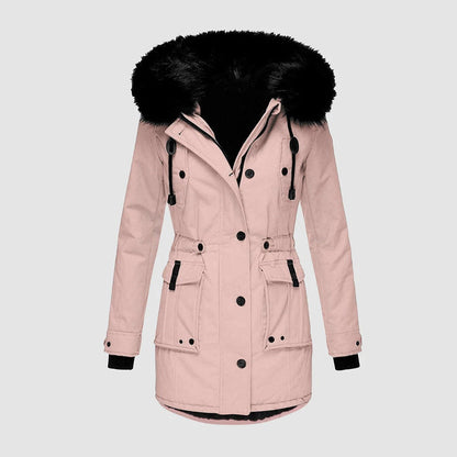 Long Women's Jacket Elegant Tailored Fit