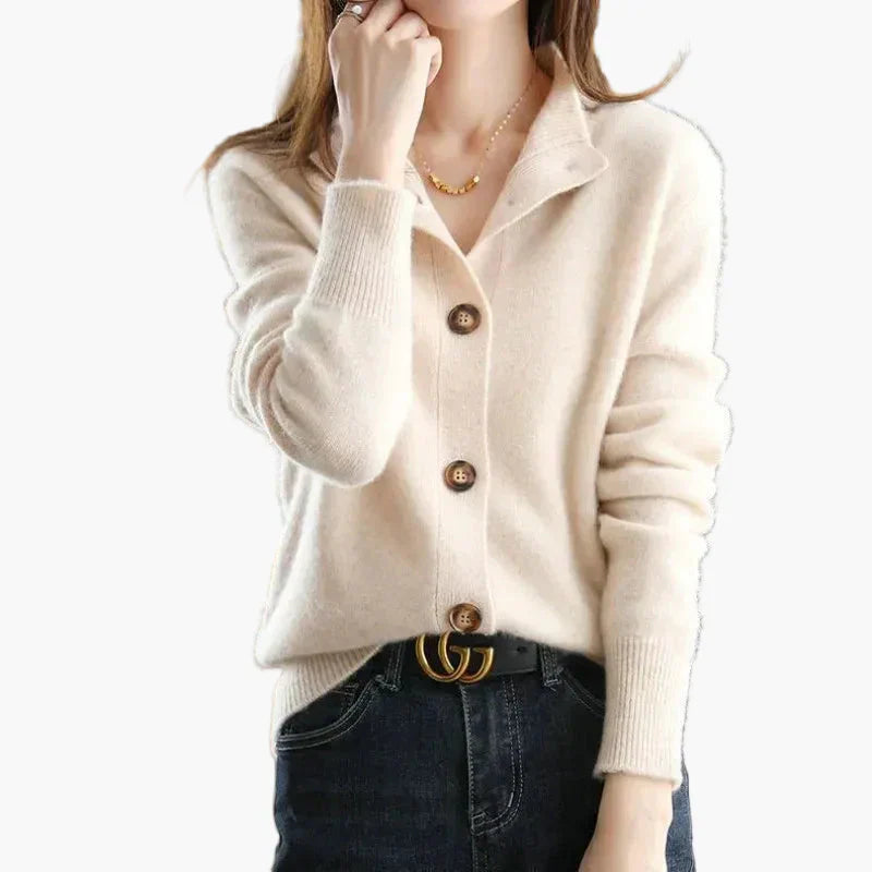 Stylish Cardigan Office Chic
