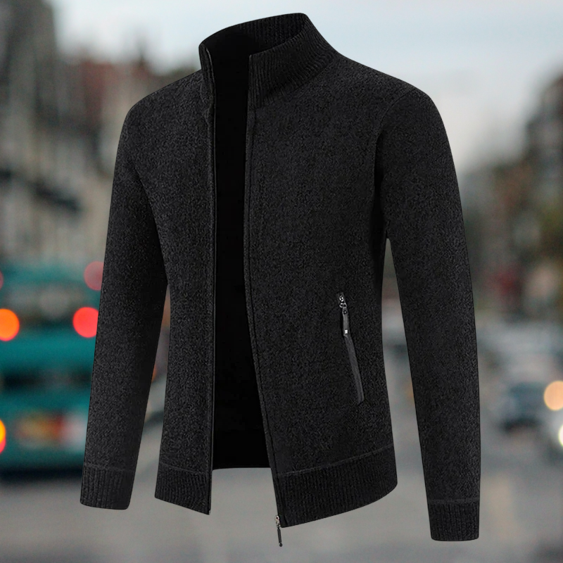 Cozy Fleece Vest Men Warm