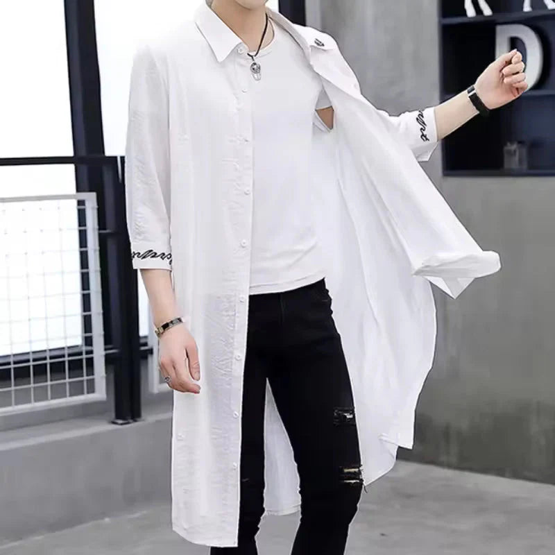 Gunnar - Large Cotton Blend Trench Coat