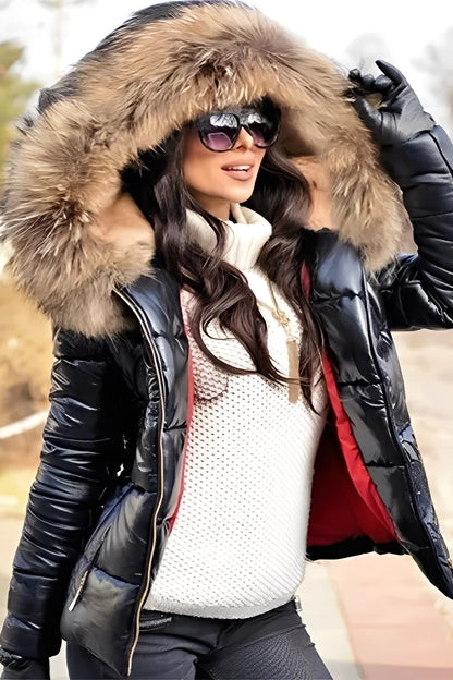 Elegant Women's Down Jacket Warm & Stylish