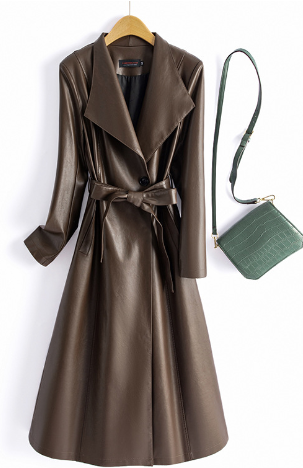 Elegant Leather Jacket Women Sustainable Eco-Friendly