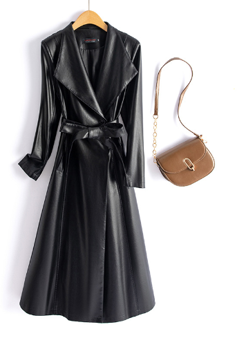 Elegant Leather Jacket Women Sustainable Eco-Friendly