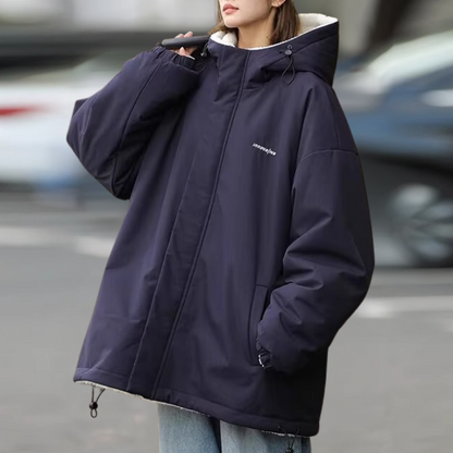 Women's Warm Reversible Winter Jacket