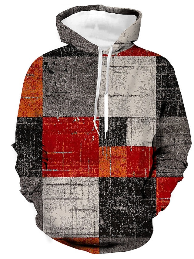 Stylish Men's Winter Hoodie Modern Design