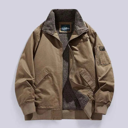 Warm winter jacket insulation
