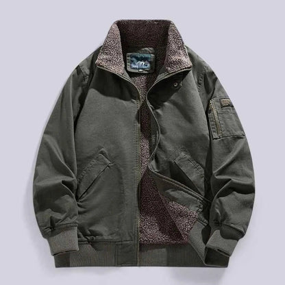 Warm winter jacket insulation