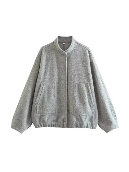 Oversized Teddy Jacket Modern Minimalist