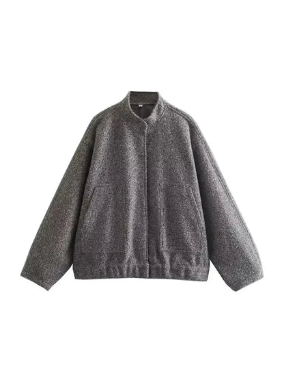 Oversized Teddy Jacket Modern Minimalist