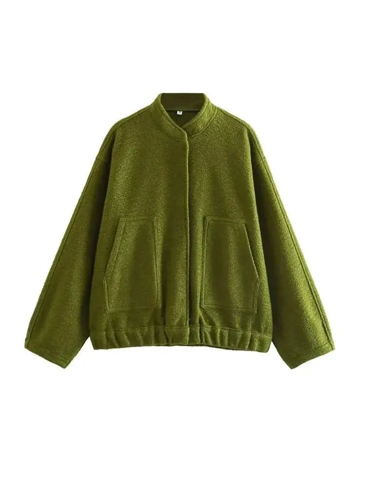 Oversized Teddy Jacket Modern Minimalist