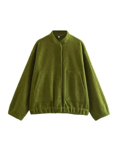 Oversized Teddy Jacket Modern Minimalist