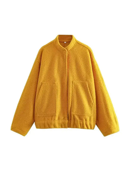 Oversized Teddy Jacket Modern Minimalist