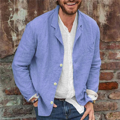 Men's Lightweight Linen Summer Blazer