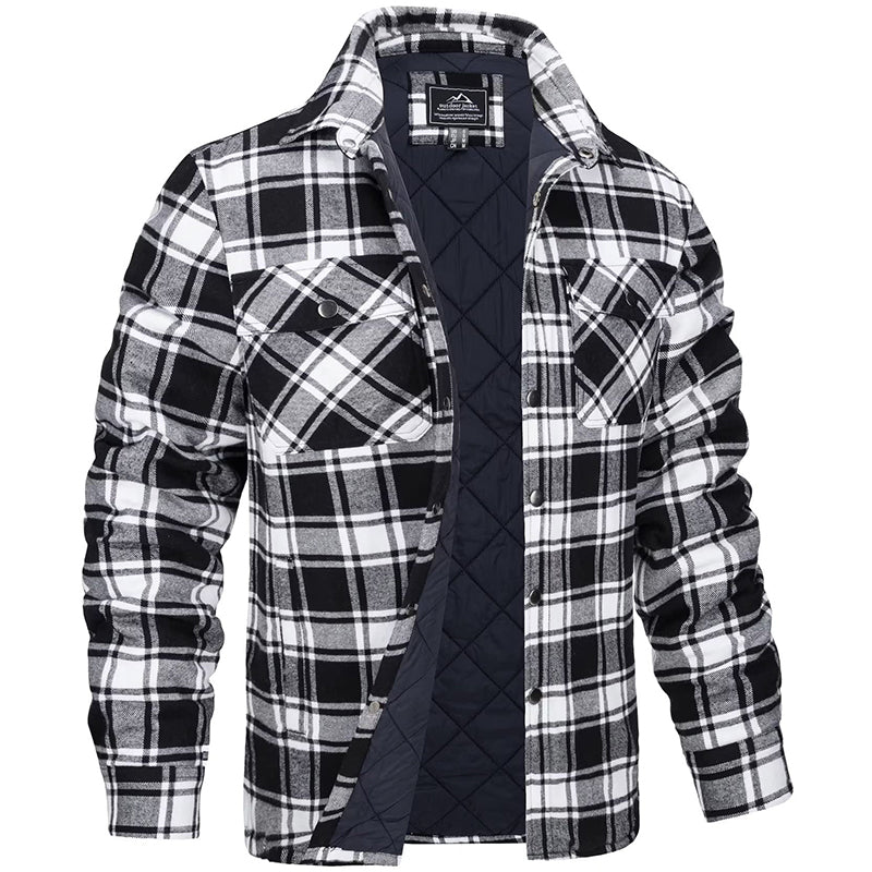 Men's Lumberjack Plaid Rustic Jacket