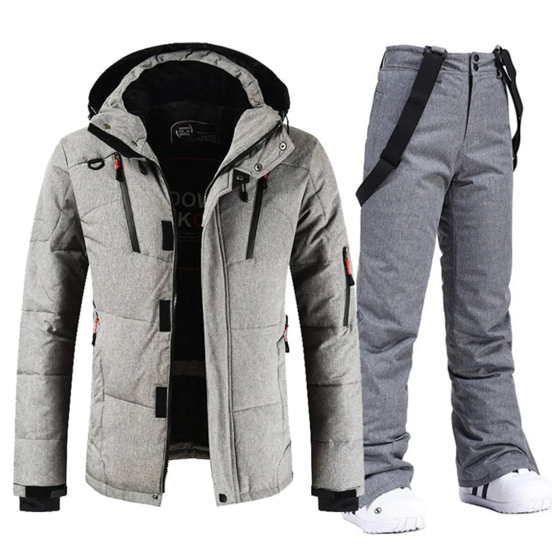 Men's Outdoor Jacket Set Warm Winter