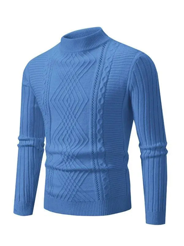 Men's Cashmere Sweater Soft Knit