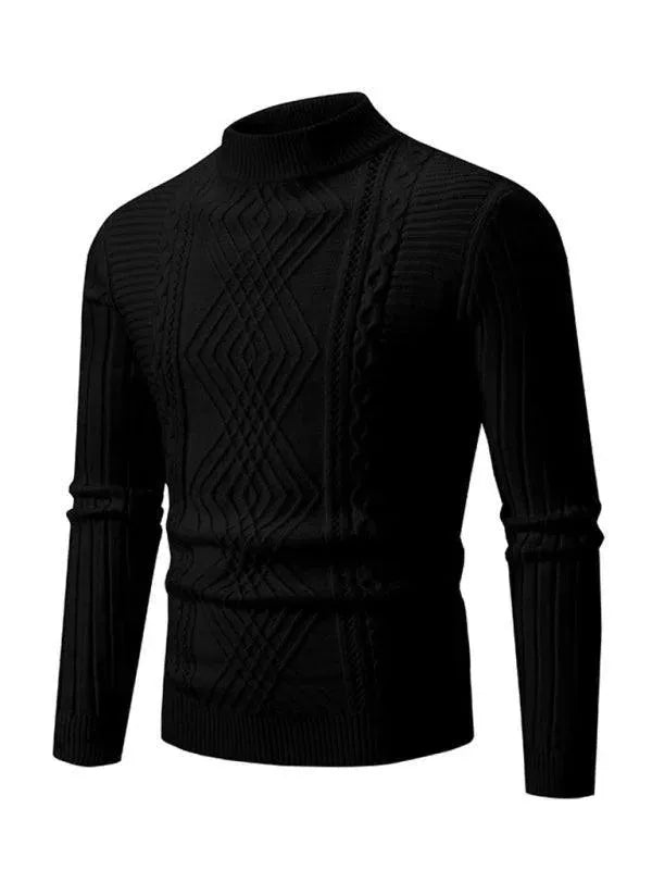 Men's Cashmere Sweater Soft Knit