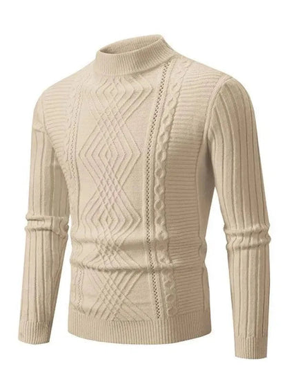 Men's Cashmere Sweater Soft Knit