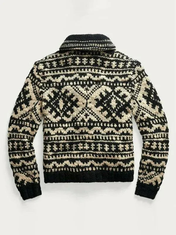 Men's Knitted Jumper Warm Cozy