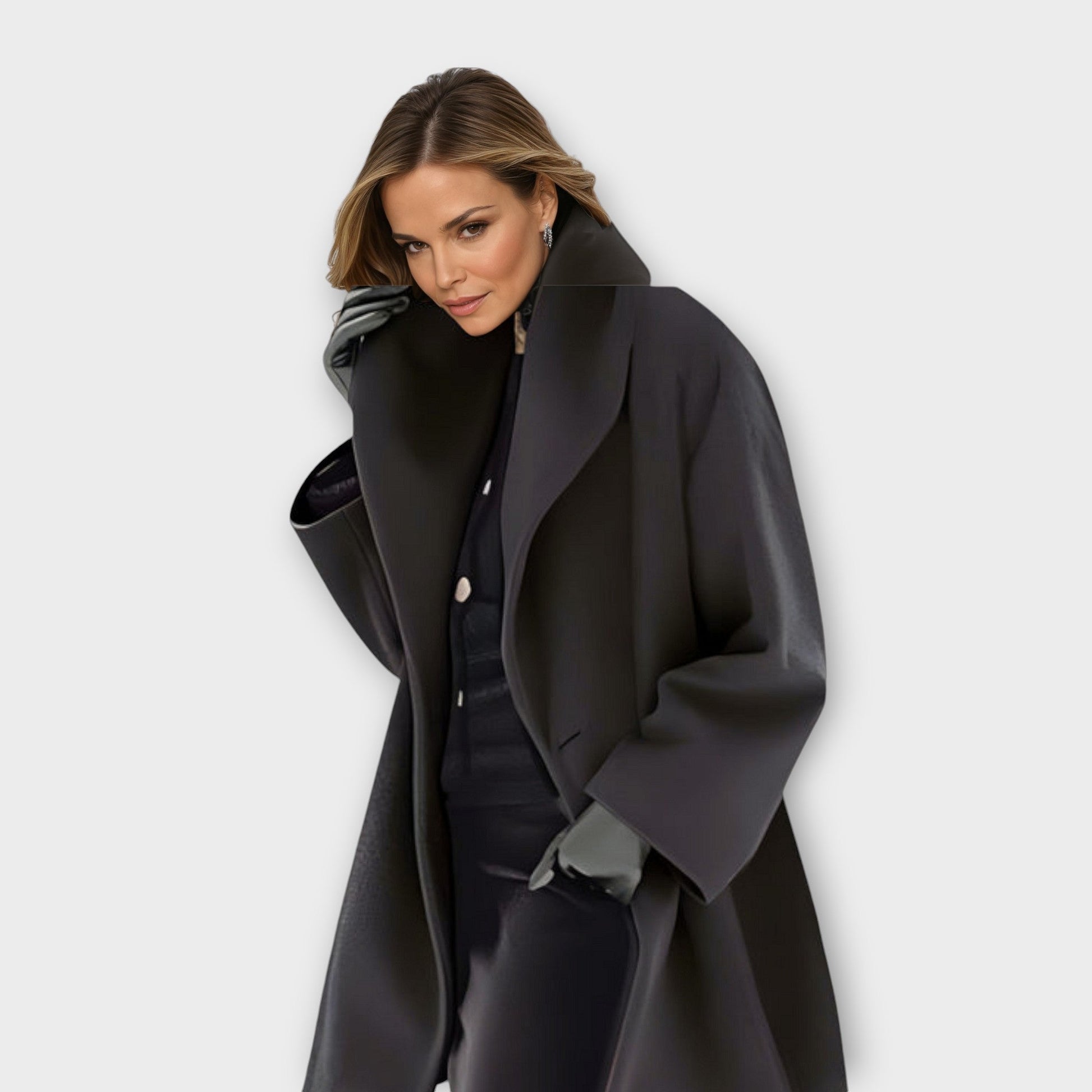 Elegante Damenjacke aus Merino-Wolle - IdealeKleiden