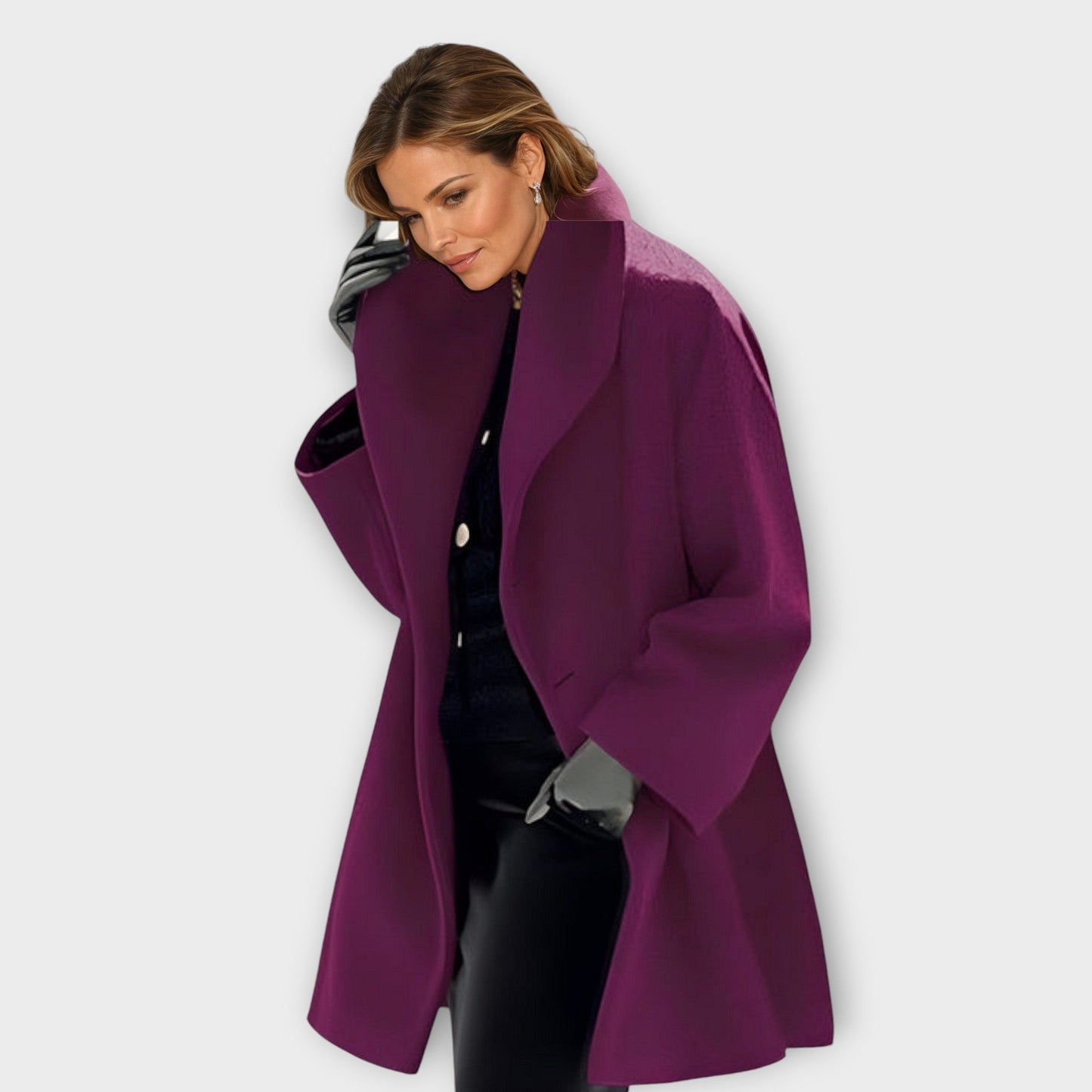 Elegante Damenjacke aus Merino-Wolle