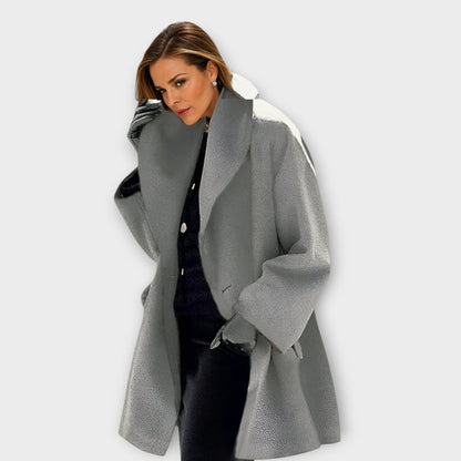 Classic Women's Jacket Elegant Plus Size