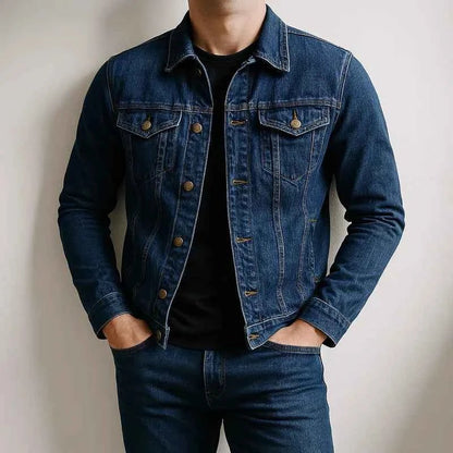 Men's Modern Slim Fit Denim Jacket