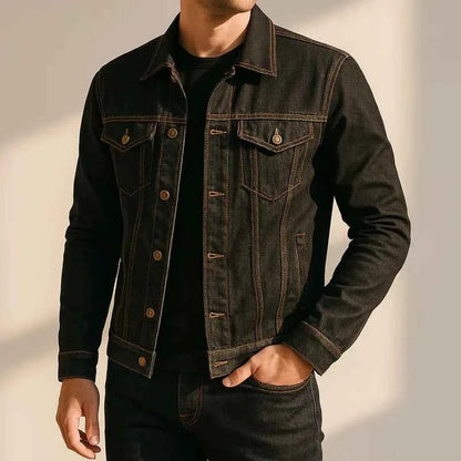 Men's Modern Slim Fit Denim Jacket