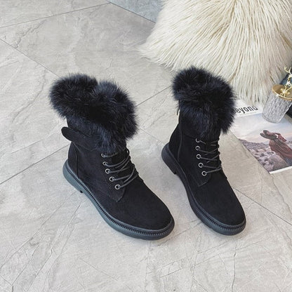 Warm-lined women's winter boots