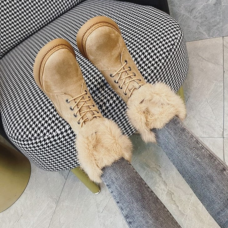 Warm-lined women's winter boots