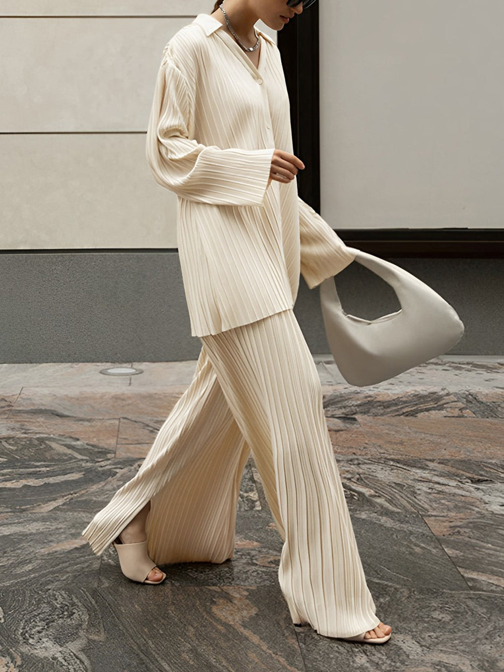 Elegant Lounge Wear Women's Satin