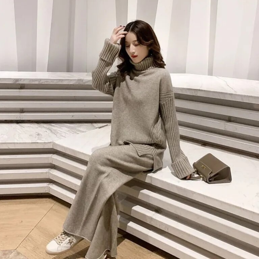 Women's Warm & Elegant Knitted Dress
