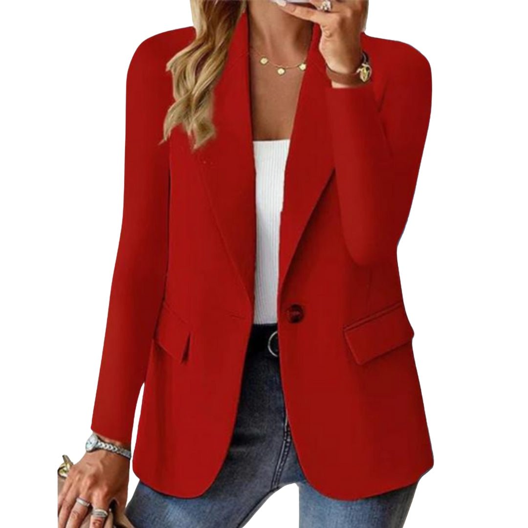 Women's Blazer Long Sleeve Elegant Casual
