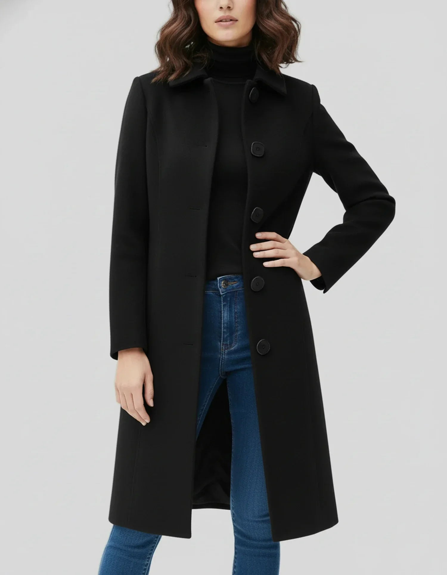 Praktischer Damen Trenchcoat Winter - IdealeKleiden
