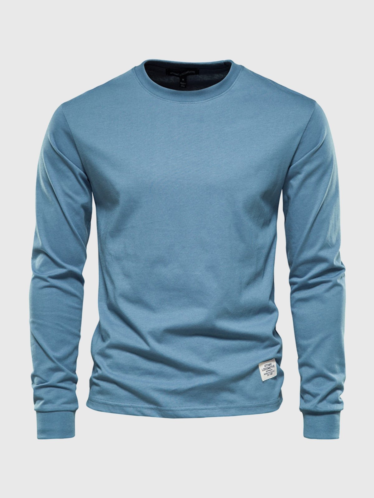 Comfortable Men's Long-Sleeve Cotton Shirt
